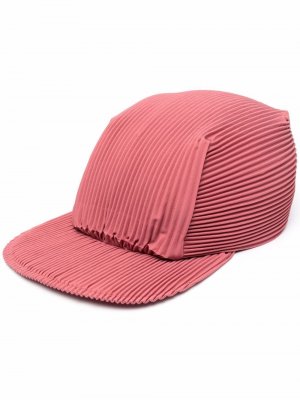Плиссированная кепка Homme Plissé Issey Miyake. Цвет: розовый