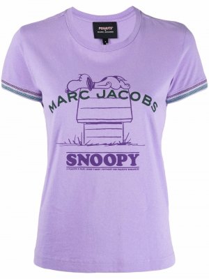 Футболка Rest of My Life из коллаборации с Peanuts Marc Jacobs. Цвет: фиолетовый