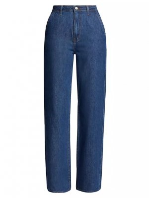 Приталенные широкие джинсы Faye с высокой посадкой , цвет bedford dark Derek Lam 10 Crosby