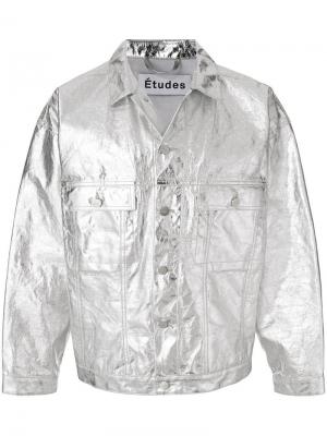 Куртка Vertige Études. Цвет: металлик