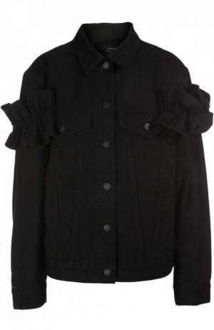Джинсовая куртка Simone Rocha J Brand. Цвет: черный