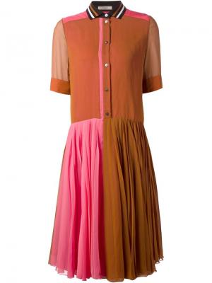 Платья Bouchra Jarrar. Цвет: розовый и фиолетовый
