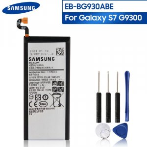 Оригинальный сменный аккумулятор EB-BG930ABE для GALAXY S7 G930F G930A G9300 G9308 SMG9300 EB-BG930ABA 3000 мАч Samsung