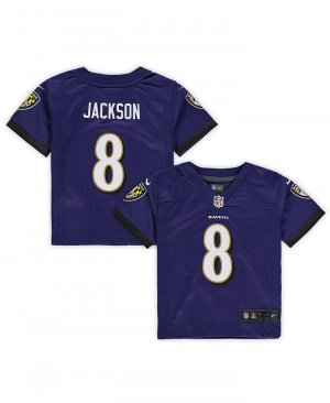 Игровая майка для мальчиков и девочек Baltimore Ravens Ламар Джексон , фиолетовый Nike