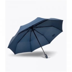 Мини-зонт, синий Diniya. Цвет: синий