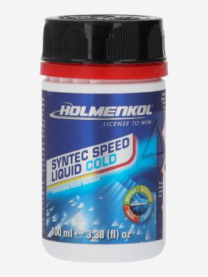 Мазь скольжения Syntec Speed liquid COLD, Синий Holmenkol. Цвет: синий
