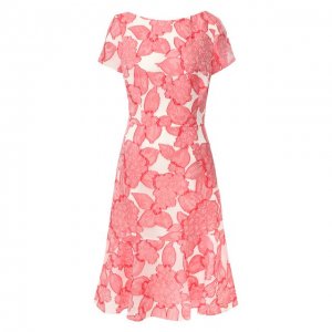 Платье-миди Escada. Цвет: розовый