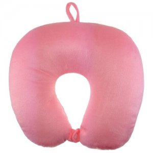 Подушка для шеи , 1 шт., розовый ruges. Цвет: розовый
