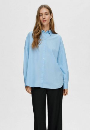 Блуза-рубашка , цвет cashmere blue Selected Femme