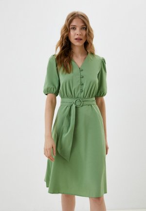 Платье Likadis. Цвет: зеленый