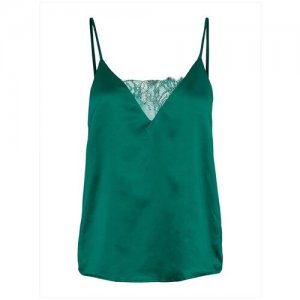 , блузка-топ женская, Цвет: зеленый, размер: XL Vero Moda. Цвет: зеленый