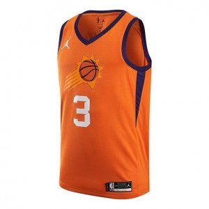 Майка Men's Air Jordan NBA Retro Basketball Jersey/Vest SW Fan Edition 20 Season Knicks Phoenix Suns Paul No. 3 Orange, оранжевый Nike
