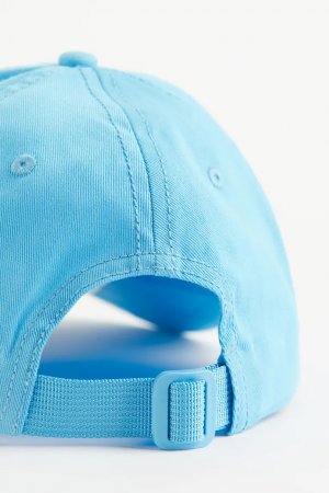 Габардиновая шапка с козырьком , синий H&M