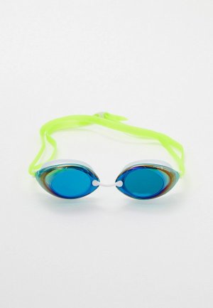 Очки для плавания MadWave LANE4 Rainbow. Цвет: зеленый