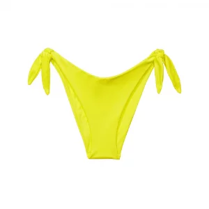 Плавки бикини Victoria's Secret Knotted Side-Tie Brazilian, желтый Victoria's