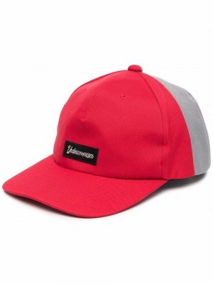 Logo patch snapback cap UNDERCOVER. Цвет: красный