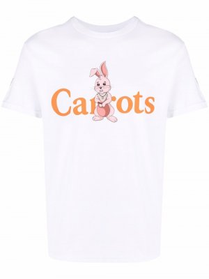 Футболка с логотипом Carrots. Цвет: белый