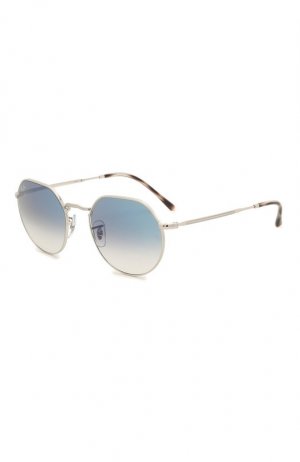 Солнцезащитные очки Ray-Ban. Цвет: голубой