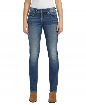 Женские прямые джинсы Suki со средней посадкой Silver Jeans Co.