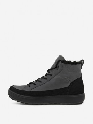 Ботинки утепленные мужские Soft 7 Tred M GTX , Черный Ecco. Цвет: черный