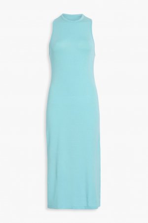 Платье миди из эластичного джерси Sydney RAG & BONE, бирюзовый bone