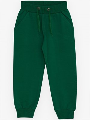 Базовые спортивные штаны для мальчиков с эластичной резинкой на талии , зеленый Breeze