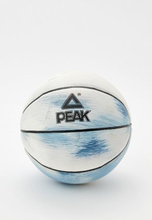 Мяч баскетбольный Peak. Цвет: голубой