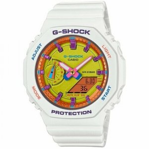 Наручные часы G-Shock GMA-S2100BS-7A, белый CASIO. Цвет: белый