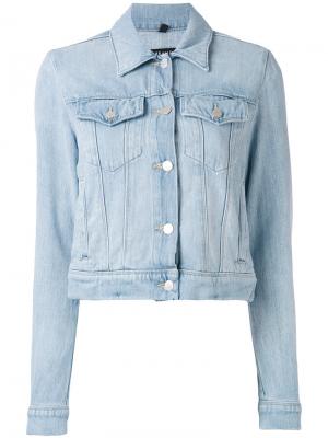Классическая джинсовая куртка J Brand. Цвет: синий