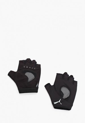 Перчатки для фитнеса PUMA TR Gym Gloves. Цвет: черный