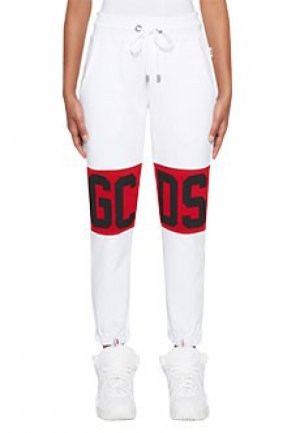 Спортивные брюки GCDS. Цвет: белый