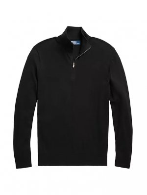 Пуловер с полумолнией , черный Polo Ralph Lauren