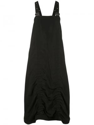 Платье-сарафан Comme Des Garçons Noir Kei Ninomiya. Цвет: черный
