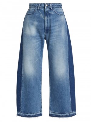 Широкие укороченные джинсы Tom Boy 3x1