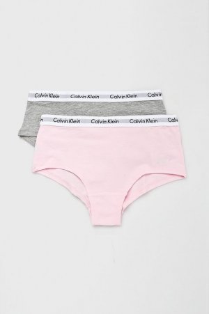 - Детские трусы 110-176 см (2 шт.), серый Calvin Klein Underwear