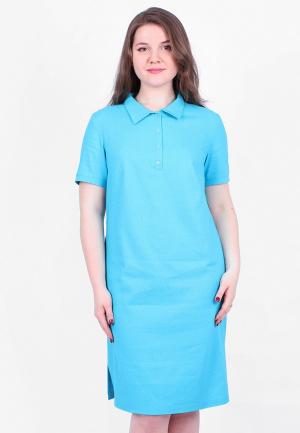Платье Di-TaShe MP002XW13S3G. Цвет: голубой