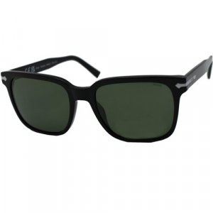 Солнцезащитные очки P2203, зеленый, черный Invu. Цвет: черный/черный../зеленый