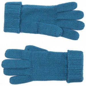 Перчатки Portolano. Цвет: синий