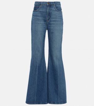 Расклешенные джинсы the extreme flare с высокой посадкой , синий Frame