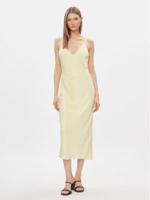 Летнее платье стандартного кроя, желтый Calvin Klein