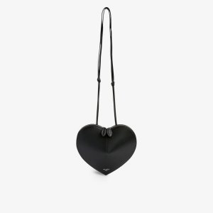 Кожаная сумка через плечо Le Coeur Alaia, цвет noir Alaïa