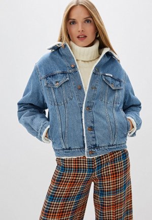 Куртка джинсовая Forte Dei Marmi Couture. Цвет: разноцветный