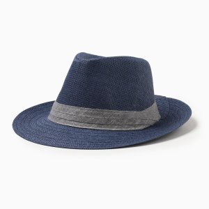 Шляпа MINAKU. Цвет: синий