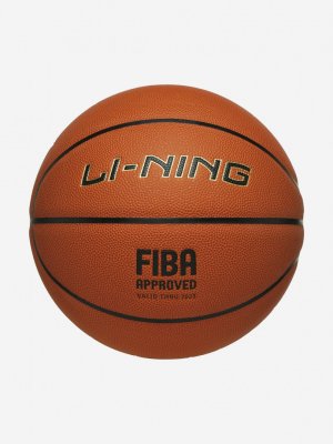 Мяч баскетбольный FIBA, Оранжевый Li-Ning. Цвет: оранжевый