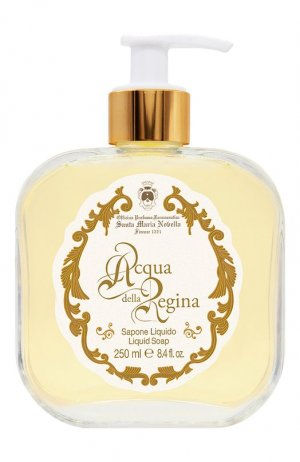 Жидкое мыло для рук Acqua Della Regina (250ml) Santa Maria Novella. Цвет: бесцветный