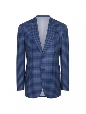 Куртка Fiesole на двух пуговицах , синий Stefano Ricci