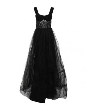Длинное платье RASARIO. Цвет: черный