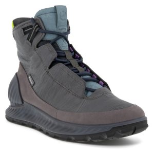 Ботинки высокие EXOSTRIKE M ECCO. Цвет: серый