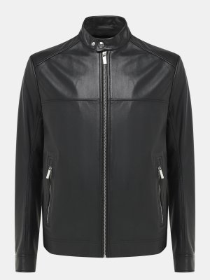 Кожаные куртки Karl Lagerfeld. Цвет: черный