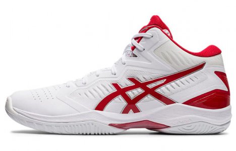 Баскетбольные кроссовки унисекс Gel-Hoop V12 Белый/Красный Asics